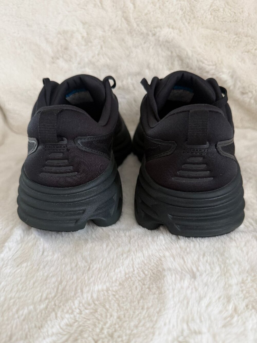 Hoka One One Bondi 8 Triple Men's Black Shoes Size: 9.5D - Picture 4 of 11